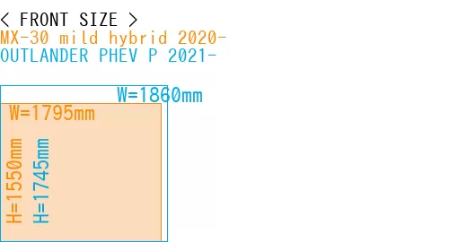 #MX-30 mild hybrid 2020- + OUTLANDER PHEV P 2021-